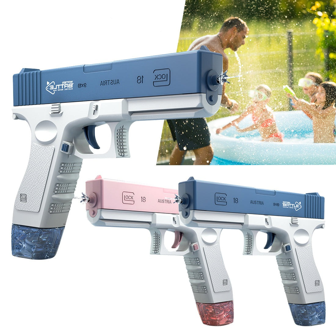 Fabriquer un pistolet à eau à recharge automatique + pistolet à air comprimé  ! - Toysfab