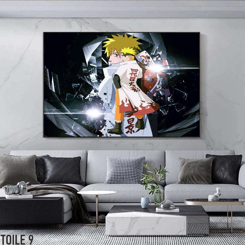 AFFICHE NARUTO – Pop Art Blocks