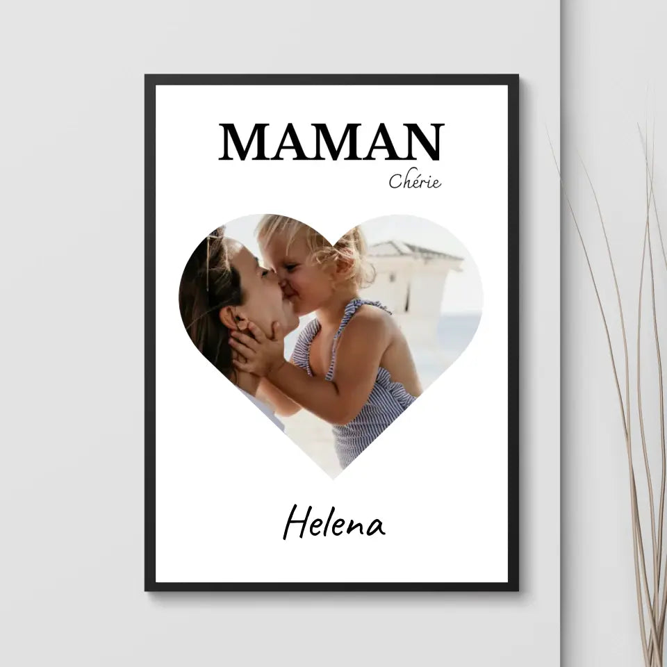 affiche personnalisée maman