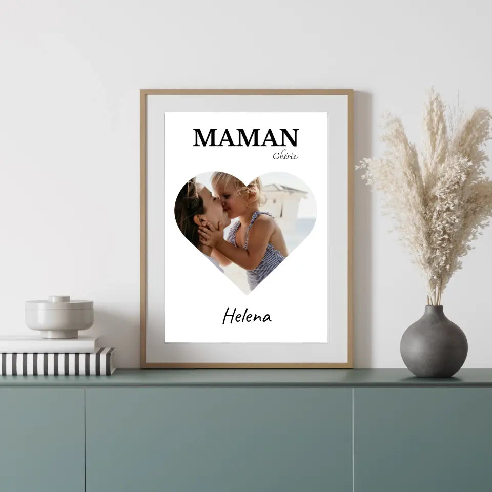 affiche personnalisée maman