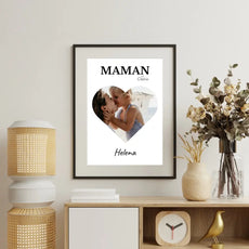 affiche personnalisée maman