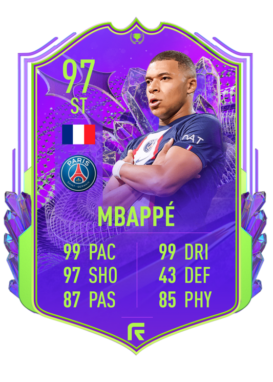 carte fut mbappe