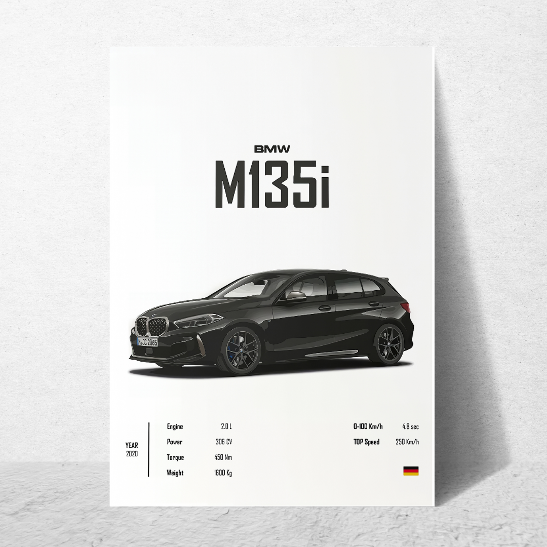 affiche bmw M135i