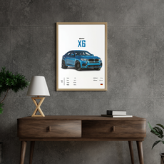 affiche bmw X6