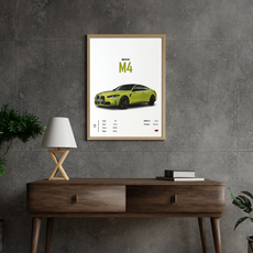 affiche bmw M4