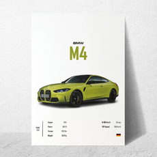 affiche bmw M4