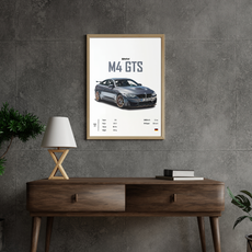 affiche bmw M4 GTS