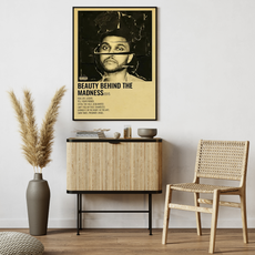 affiche vintage  the weeknd