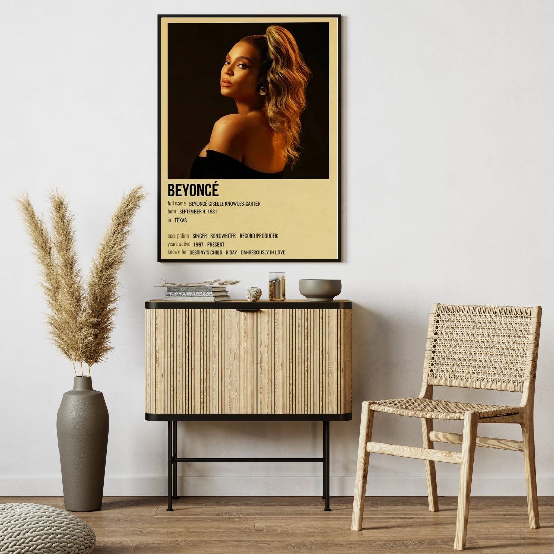 affiche vintage beyoncé