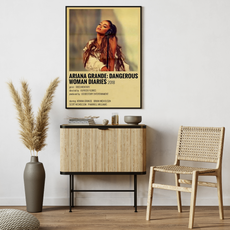 affiche vintage ariana grande