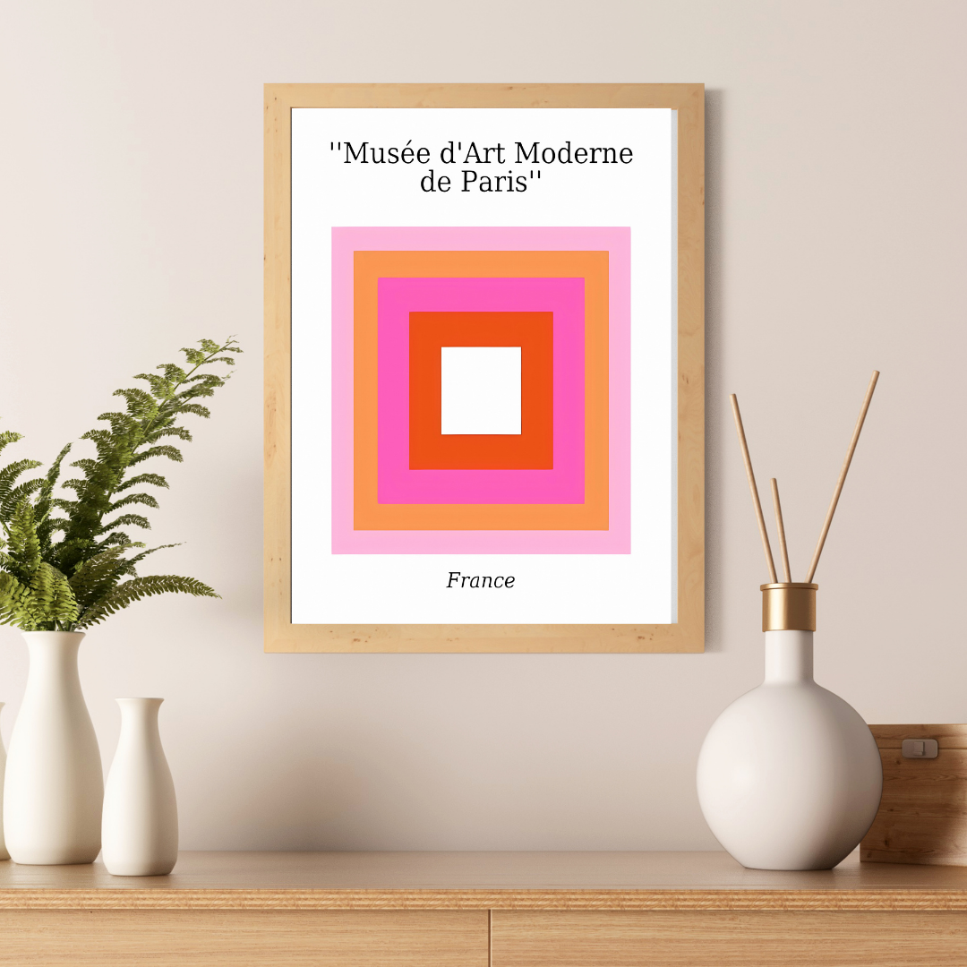 Affiches colorées art moderne