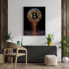 affiche bitcoin