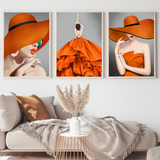 affiches glamour orange