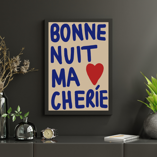 affiche amour cadeau