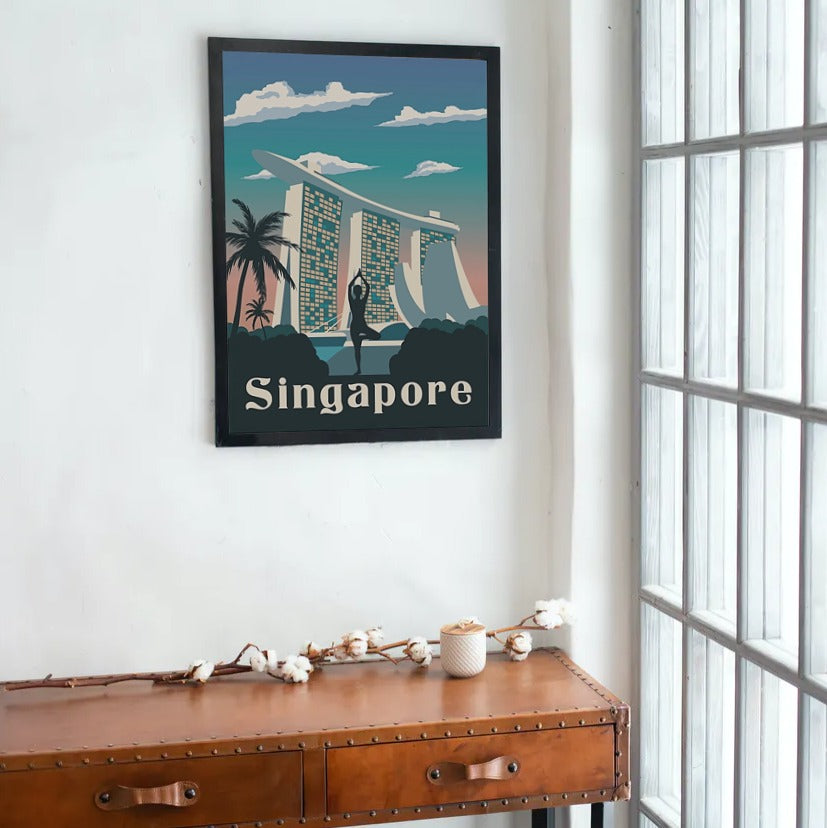 affiche singapour