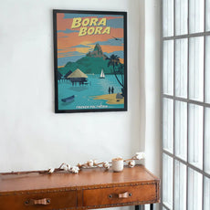 affiche borabora