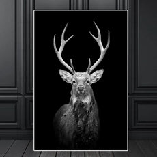 poster cerf safari