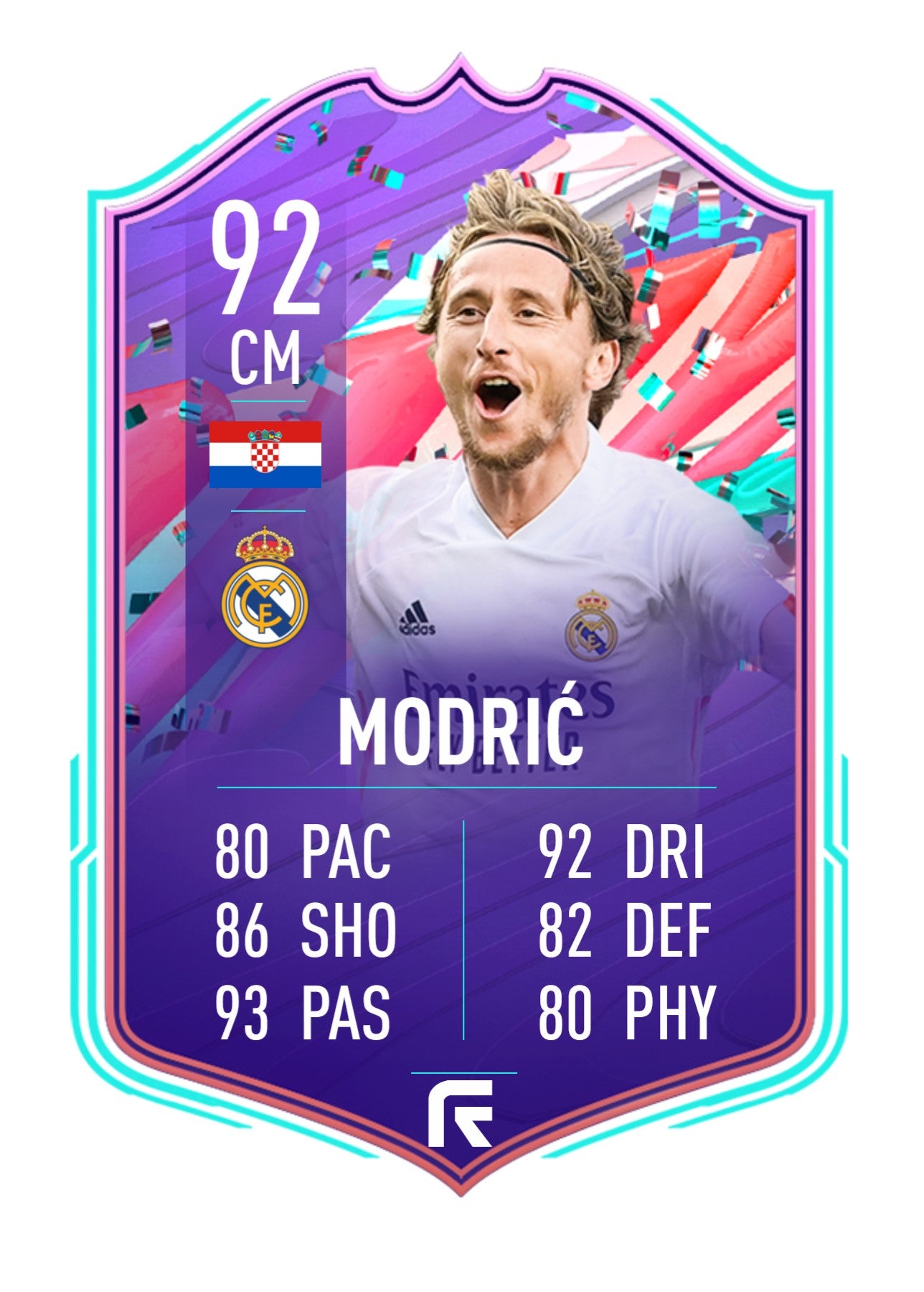 carte fut modric