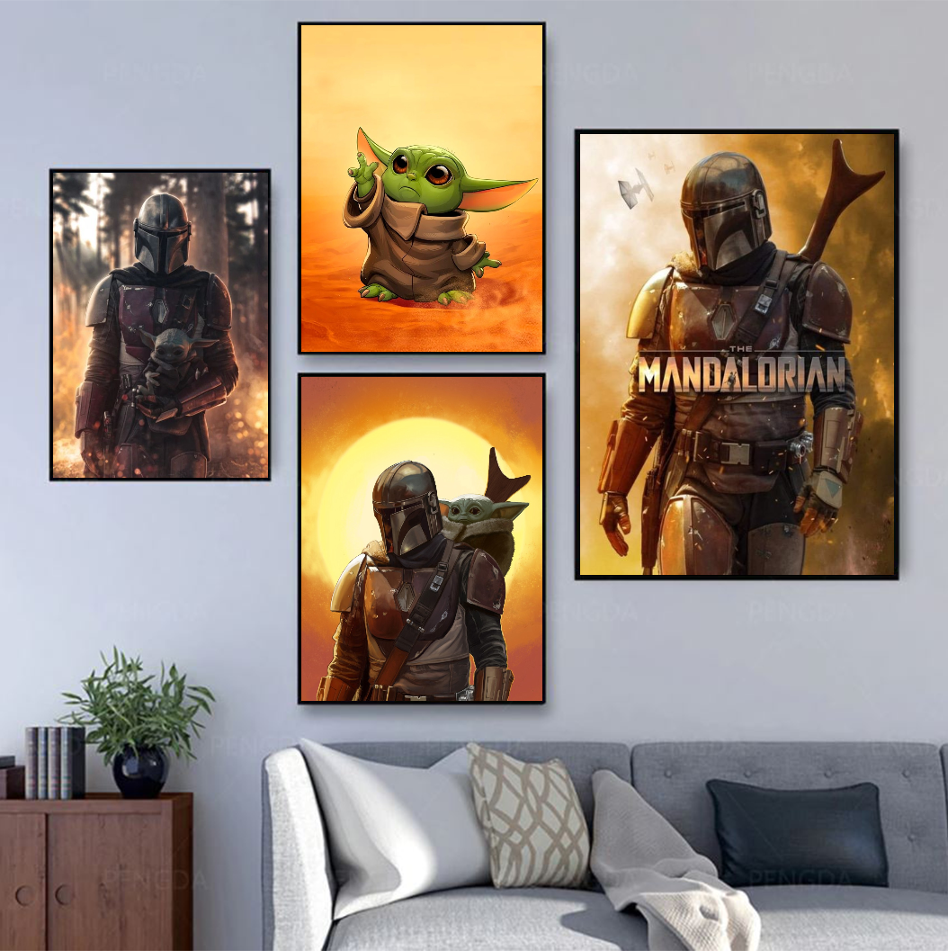 affiches the mandalorian