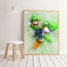 affiche luigi yoshi