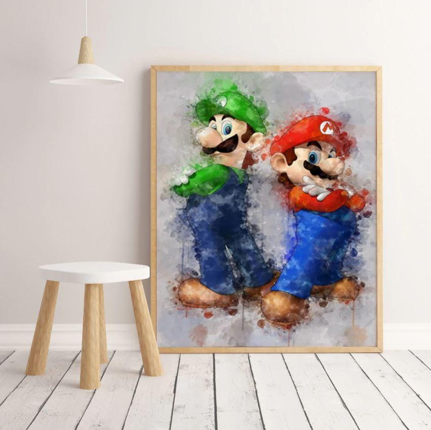 affiche mario luigi