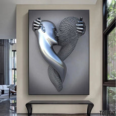 Affiche amour Sculptures