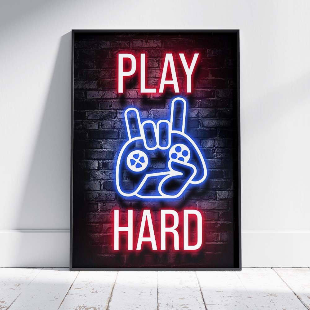 play hard gaming