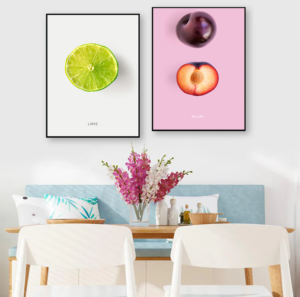 affiche fruits