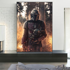 affiche the mandalorian