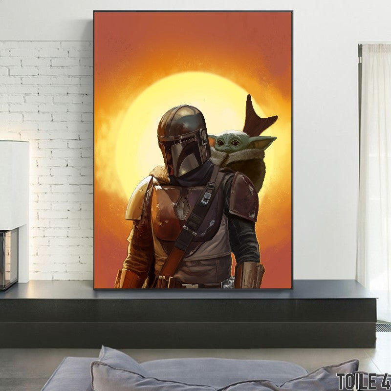 affiche the mandalorian