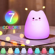 Veilleuse LED Chat - Enfant