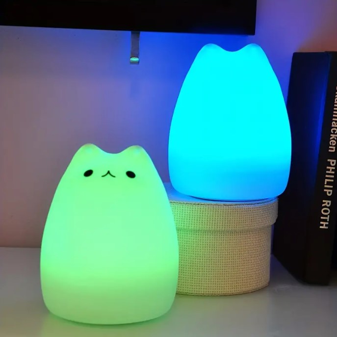 Veilleuse LED Chat - Enfant