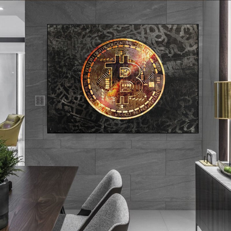 affiche bitcoin