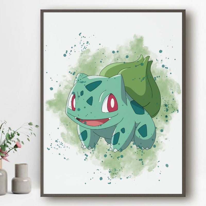 affiche pokémon bulbizarre