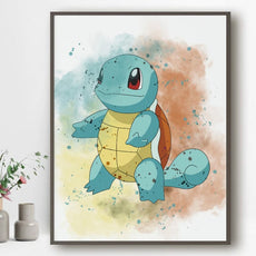 affiche pokémon carapuce