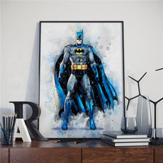 affiche marvel avengers batman