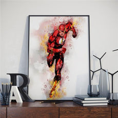 affiche marvel avengers flash