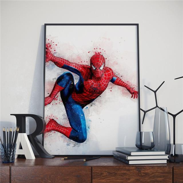 affiche marvel spiderman