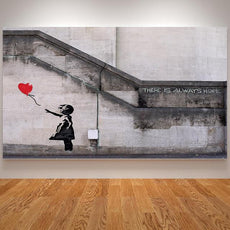 affiche street art banksy